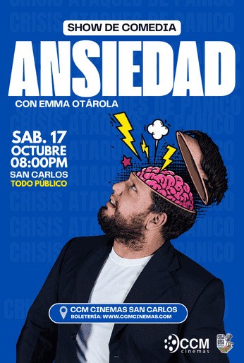 Ansiedad: Show de comedia