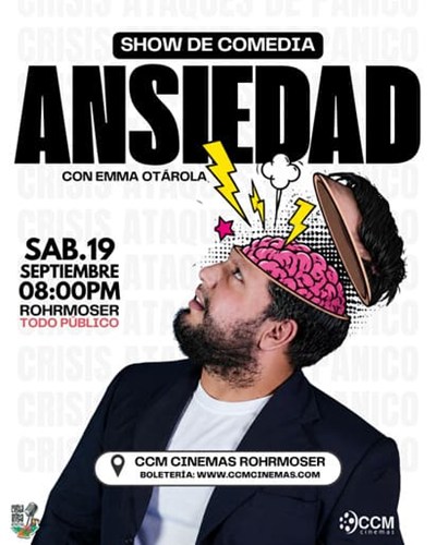 Show de comedia Ansiedad